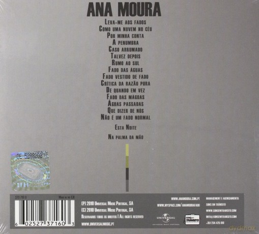 Ana Moura: Leva Me Aos Fados (polska cena!!!) (digipack) [CD]