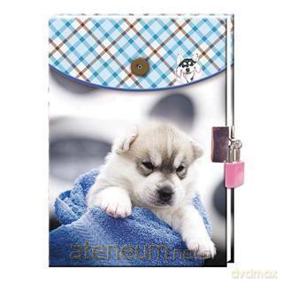 Pamiętnik z kluczykiem Puppy