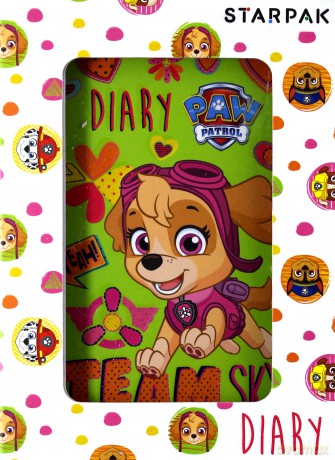 Pamiętnik zamykany w pudełku Psi Patrol Skye