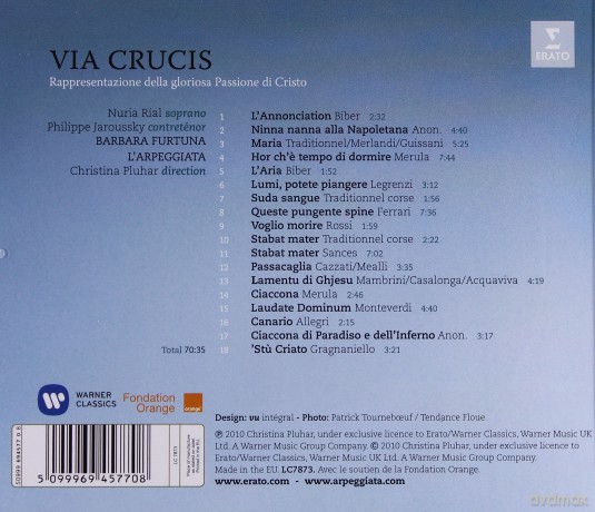 Christina Pulhar: Via Crucis [CD]