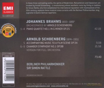 Sir Simon Rattle: Orchestral Works [CD]