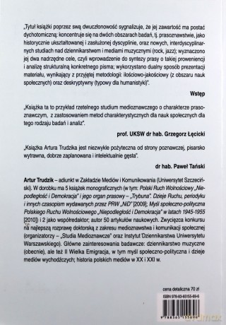 Polska prasa muzyczna w dobie transformacji - Artur Trudzik [KSIĄŻKA]