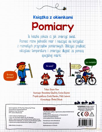 Pomiary. Książka z okienkami [KSIĄŻKA]