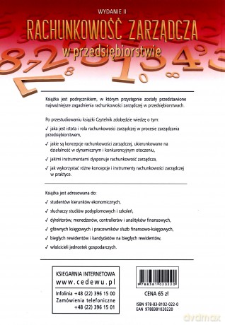Rachunkowość zarządcza w przedsiębiorstwie - Edward Nowak [KSIĄŻKA]