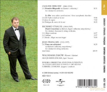 Sinfonia Iuventus: Debussy:La Mer/Strauss: Duett-Concertino [CD]