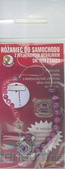 Różaniec samochodowy św. Rita z Cascii