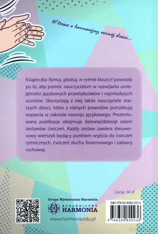 Rymuj, głoskuj, w rytmie klaszcz! - Małgorzata Barańska [KSIĄŻKA]