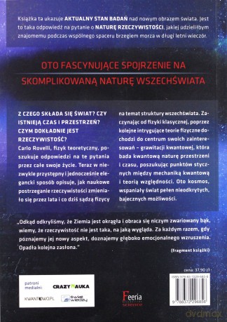 Rzeczywistość nie jest tym, czym się wydaje - Carlo Rovelli [KSIĄŻKA]