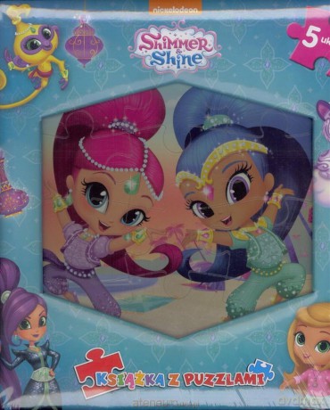 Simmer i Shine. Książka z puzzlami [KSIĄŻKA]