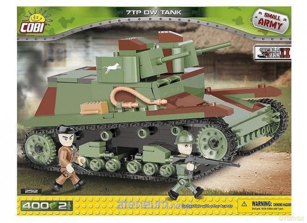 Small Army 7TP DW Dwuwieżowy polski czołg lekki [KLOCKI]