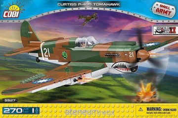 Small Army Curtiss P-40B Tomahawk - myśliwiec amerykański [KLOCKI]