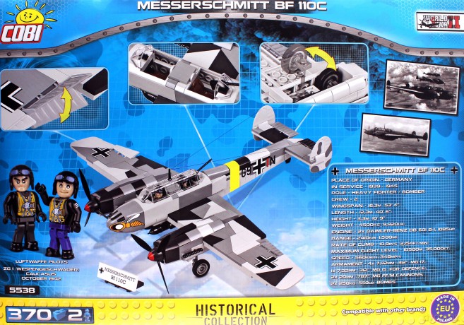 Small Army MESSERSCHMITT BF 110 [KLOCKI]