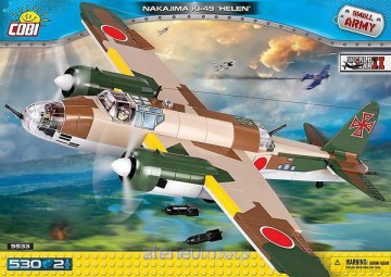 Small Army Nakajima Ki-49 Helen - japoński bomb. [KLOCKI]