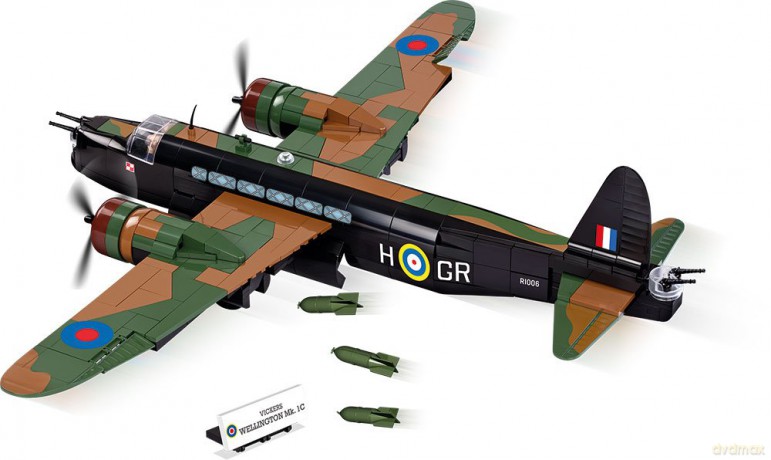Small Army Vickers Wellington Mk.1C - brytyjski [KLOCKI]