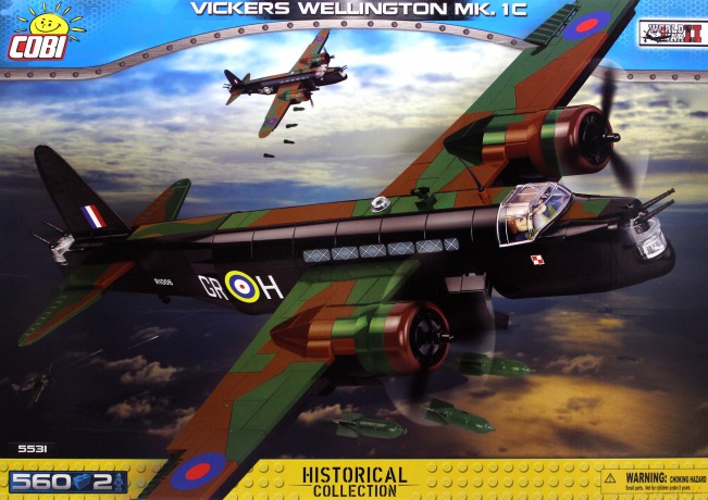 Small Army Vickers Wellington Mk.1C - brytyjski [KLOCKI]