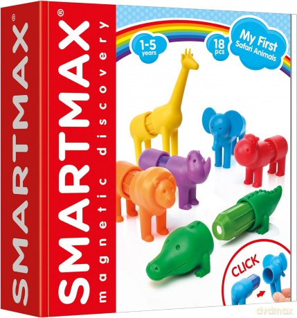 SmartMax Zwierzątka Safari [KLOCKI]