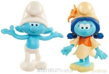 Smerfy 2-pak figurek Ciamajda + Lolijka [FIGURKA]