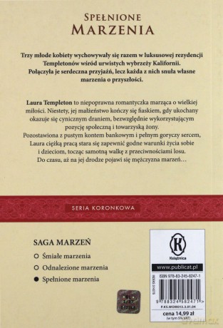 Spełnione marzenia - Nora Roerts [KSIĄŻKA]
