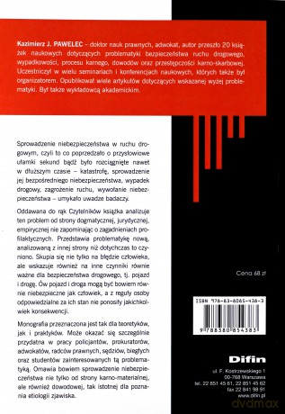 Sprowadzenie niebezpieczeństwa w ruchu drogowym - Kazimierz J. Pawelec [KSIĄŻKA]
