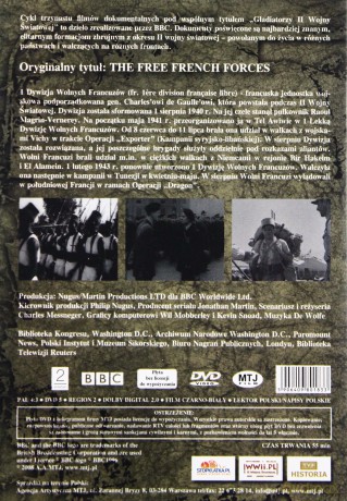 Gladiatorzy II Wojny Światowej: Wolni Francuzi [DVD] (BBC)