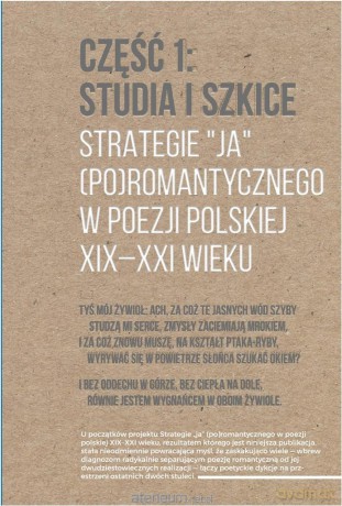 Strategie ja (po)romantycznego w poezji.. cz. 1-2 - Jacek Brzozowski, Krystyna Pietrych [KSIĄŻKA]