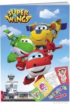 Super Wings. Kolorowanka i naklejki [KSIĄŻKA]