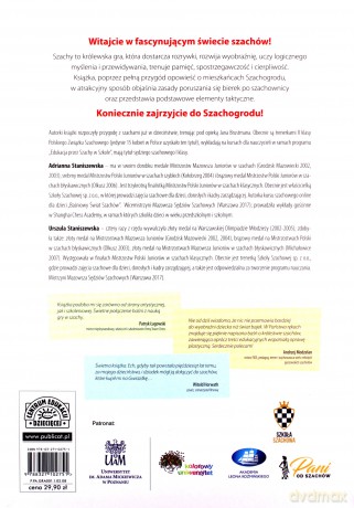 Szachy Nauka gry dla dzieci - Adrianna Staniszewska, Urszula Staniszewska [KSIĄŻKA]