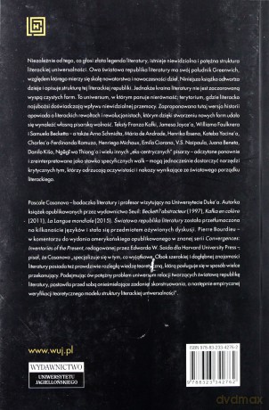 Światowa republika literatury - Casanova Pascale [KSIĄŻKA]