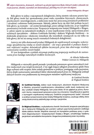 Święta Hildegarda leczy. Bóle głowy, migrena - Hertzka Gottfried, Strehlow Wighard [KSIĄŻKA]