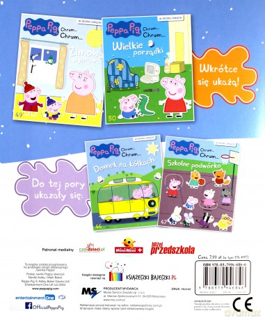 Świnka Peppa Chrum Chrum 48 Wyścigi na śniegu [KSIĄŻKA]