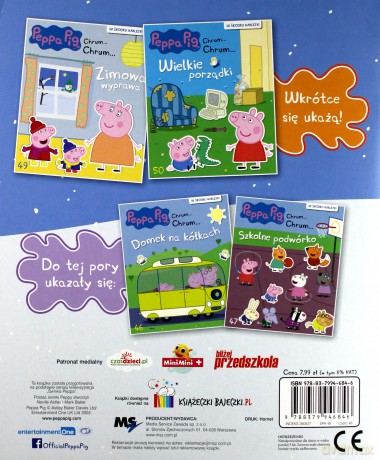 Świnka Peppa Chrum Chrum 48 Wyścigi na śniegu [KSIĄŻKA]
