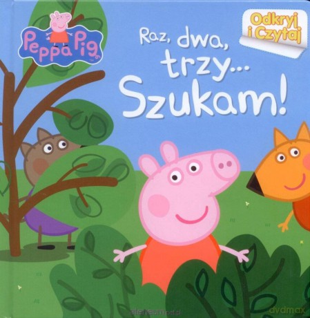 Świnka Peppa. Odkryj i Czytaj. Raz, dwa, trzy [KSIĄŻKA]