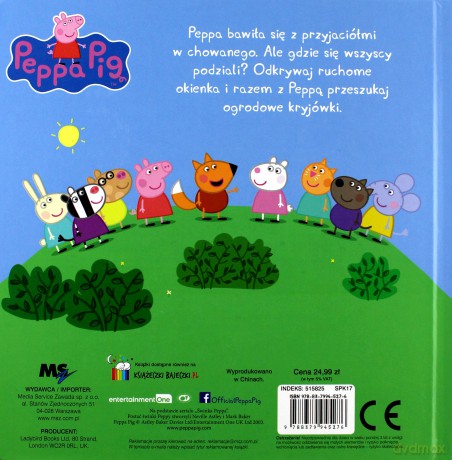 Świnka Peppa. Odkryj i Czytaj. Raz, dwa, trzy [KSIĄŻKA]