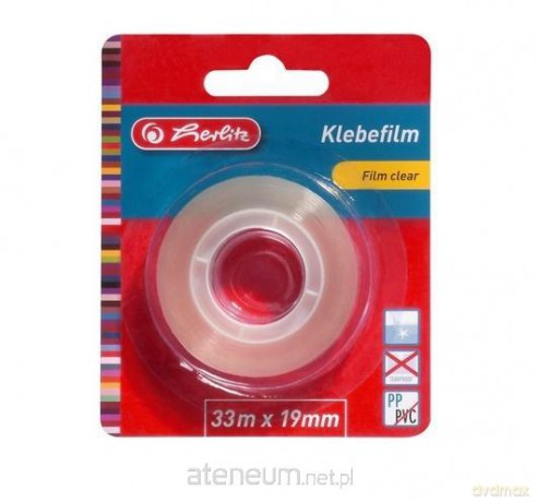 Taśma klejąca 33mm/19mm przezroczysta