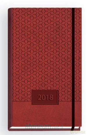 Terminarz 2018 Claret bordowy [KALENDARZ]