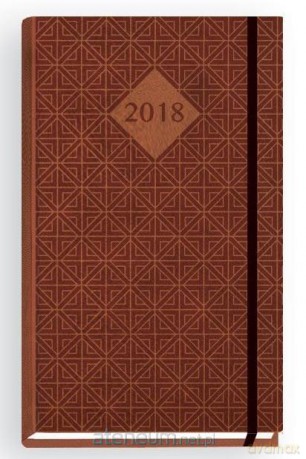 Terminarz 2018 Claret brązowy [KALENDARZ]