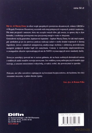 Terroryzm samobójczy. Fakty, geneza, analiza - Maciej Zimny [KSIĄŻKA]
