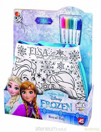 Torba do malowania z akcesoriami L Frozen