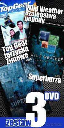 Pakiet dokumentalny: Superburza / Top Gear - Igrzyska zimowe / Szaleństwa pogody (BBC) [3DVD]