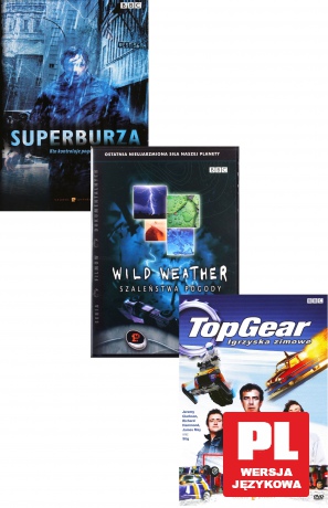 Pakiet dokumentalny: Superburza / Top Gear - Igrzyska zimowe / Szaleństwa pogody (BBC) [3DVD]