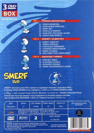 Smerfy Kolekcja [BOX] [3DVD]