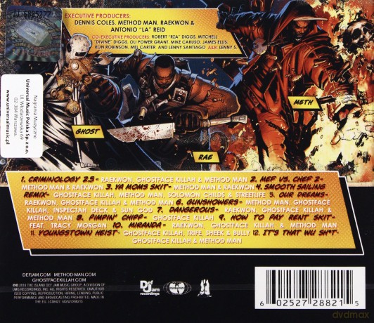 Ghost And Rea Meth: Wu Massacre [CD]
