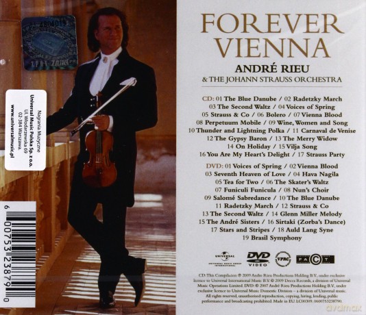 Andre Rieu: Forever Vienna [CD]+[DVD]