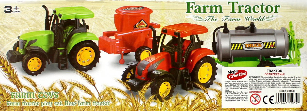 Traktor z cysterną
