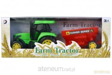 Traktor z przyczepką