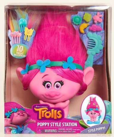 Trolle Poppy głowa do stylizacji