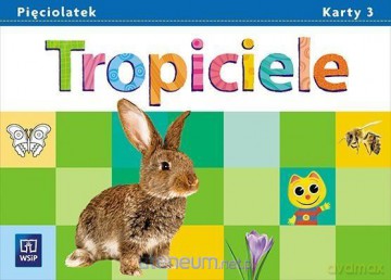 Tropiciele Pięciolatek. Karty pracy cz. 3 [KSIĄŻKA]