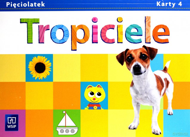 Tropiciele Pięciolatek. Karty pracy cz. 4 [KSIĄŻKA]
