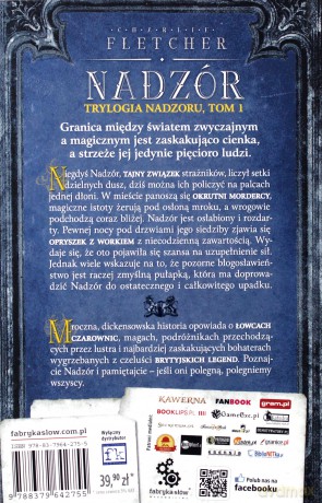 Trylogia Nadzoru (Tom 1) Nadzór - Richard Fletcher [KSIĄŻKA]