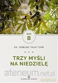Trzy myśli na niedzielę. Rok B - Ks. Tadeusz Talik Tchr [KSIĄŻKA]